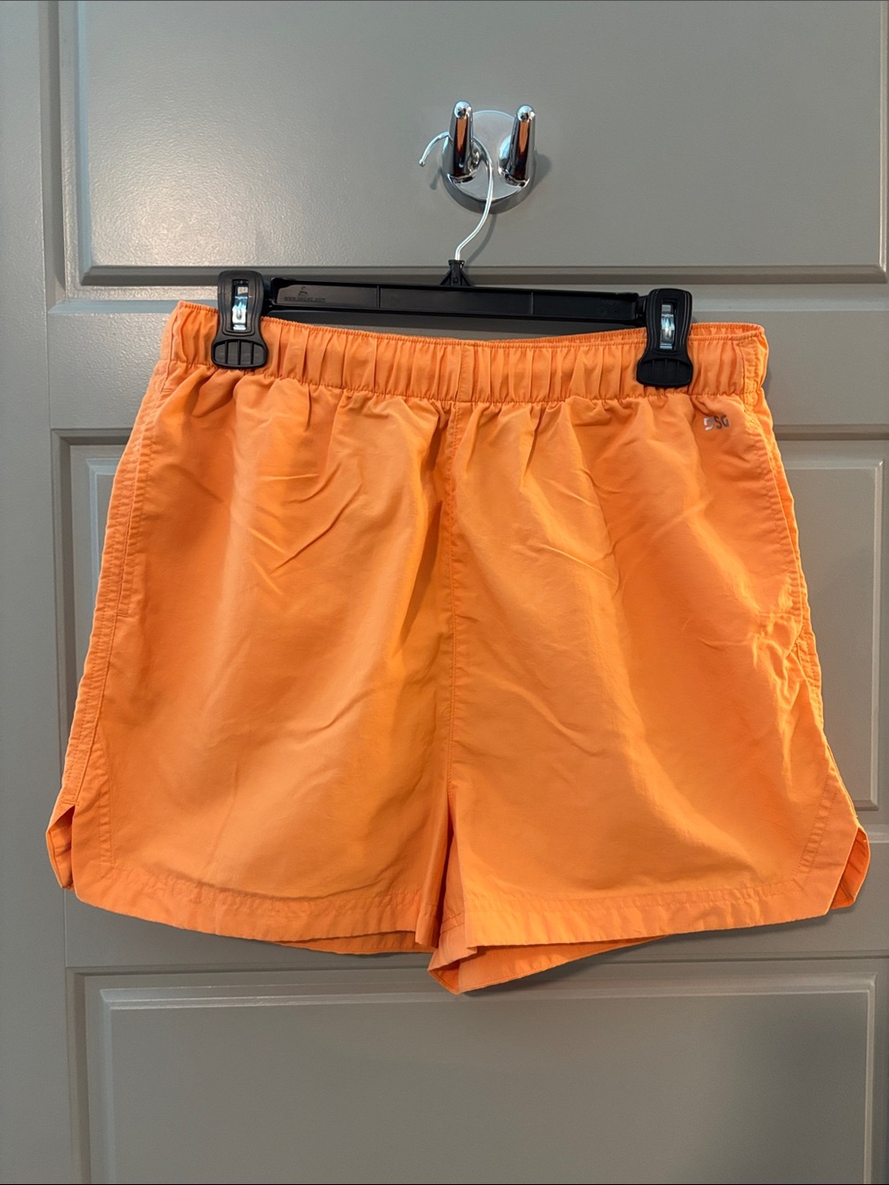 DSG Men's Orange Athletic Shorts - Elastic Waist